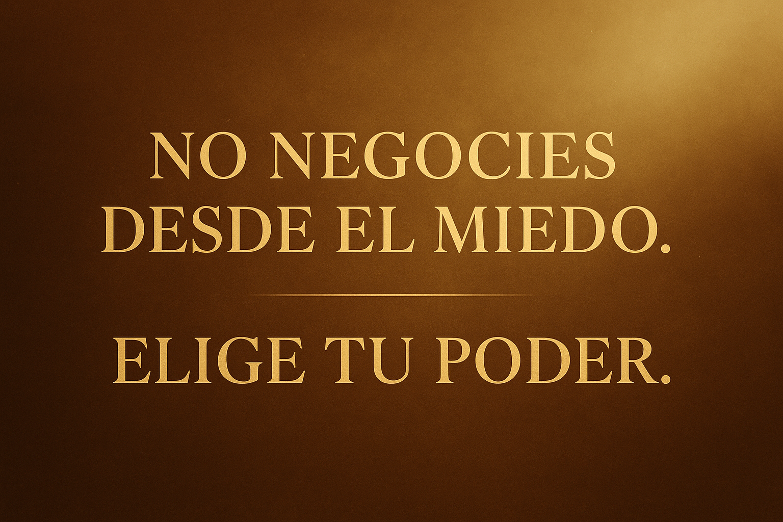 ¿Estás buscando trabajo desde el miedo o desde tu fuerza interior?